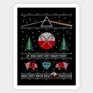 Hey Yule - Pink Christmas Sticker
